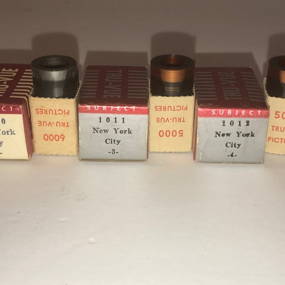 Tru-vue Film Strip Lot Of 5 New York Aquarium 102 - Picture 6 of 7